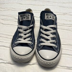 Blue converse